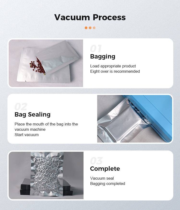 Custom aluminum foil stand up pouch by Jinyi Packaging