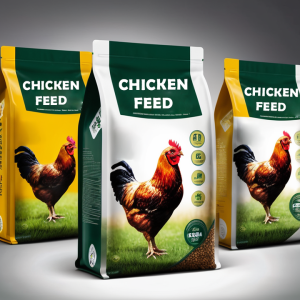 Pet Food Bird 2Kg Plastic Zipper Chicken Fish Enter Feed Packaging 50Kg Feeding Bag 5Kg Chicken Feed Bag