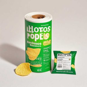 China Supplier Automatic Packaging Aluminum Foil Food Packaging Film Plastic Laminated Sachet Plastic Film Roll for Snack