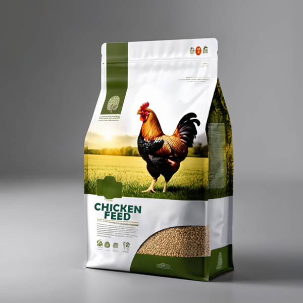 Pet Food Bird 2Kg Plastic Zipper Chicken Fish Enter Feed Packaging 50Kg Feeding Bag 5Kg Chicken Feed Bag - Image 4