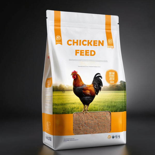 Pet Food Bird 2Kg Plastic Zipper Chicken Fish Enter Feed Packaging 50Kg Feeding Bag 5Kg Chicken Feed Bag - Image 2