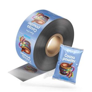 Custom printed snacks food packaging film