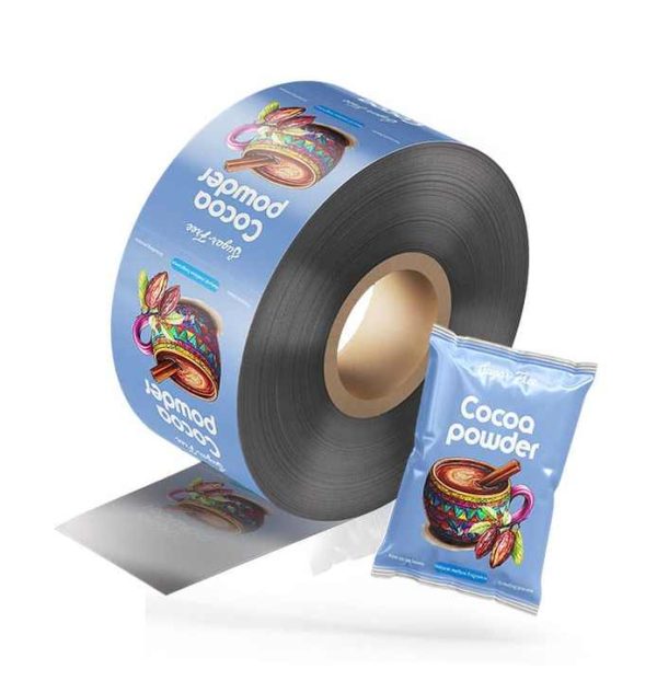 Custom printed snacks food packaging film