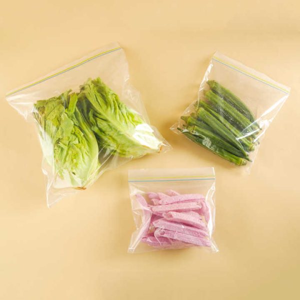 Resealable custom printed food ziplock bag