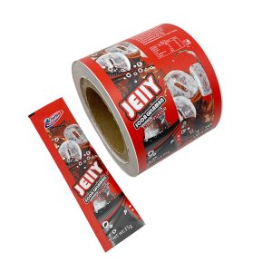 Plastic film rolls for snacks packing