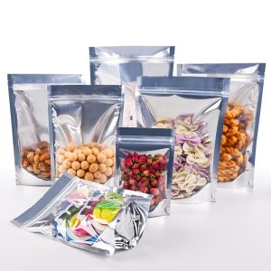 Custom printed PE stand up bag pouch