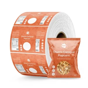 custom laminated food packaging roll stock film heat sealable