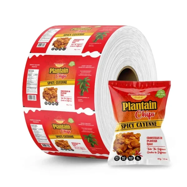 Custom Print Plastic Foil Laminated Heat Sealable Flexible Food Packaging Materials Roll Stock Film for Automatic Packing - Image 2