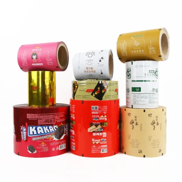 Cheap OEM Custom Printed Frozen Food BOPP Film Roll Ice-Cream Popsicle Plastic Sealing Potato Chips Laminated Roll Film - Image 2