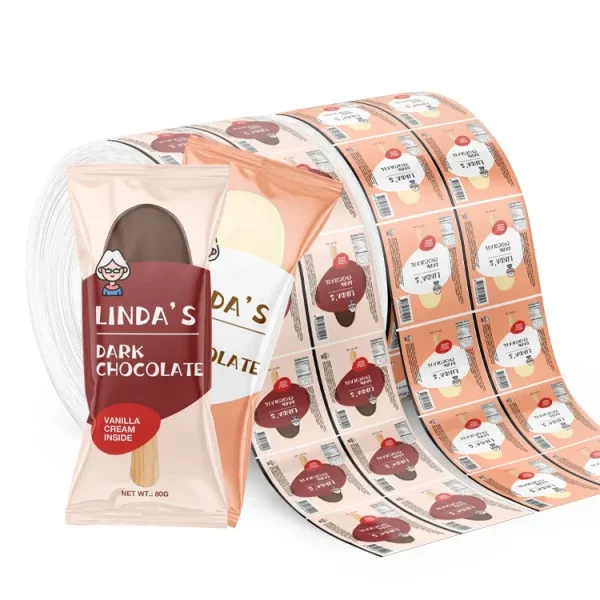 Custom Print Plastic Foil Laminated Heat Sealable Flexible Food Packaging Materials Roll Stock Film for Automatic Packing - Image 3