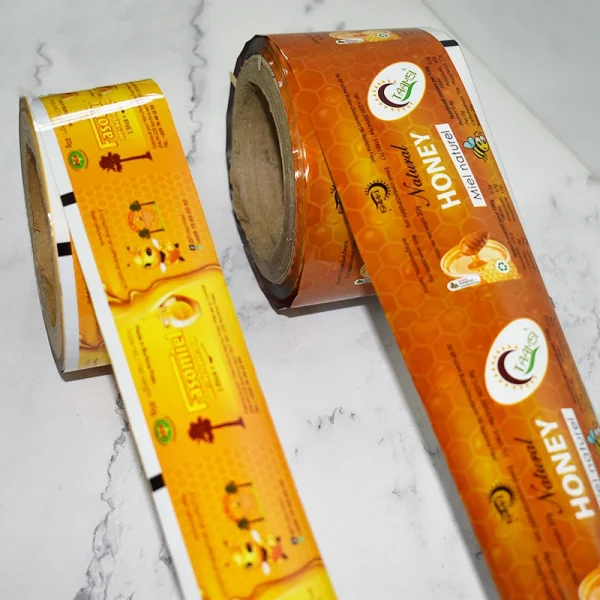 food grade roll stock film for honey pouch packaging