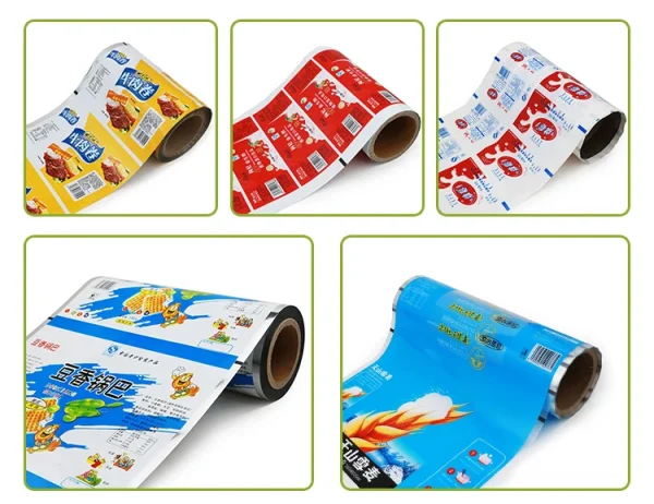 Custom Print Plastic Foil Laminated Heat Sealable Flexible Food Packaging Materials Roll Stock Film for Automatic Packing - Image 5
