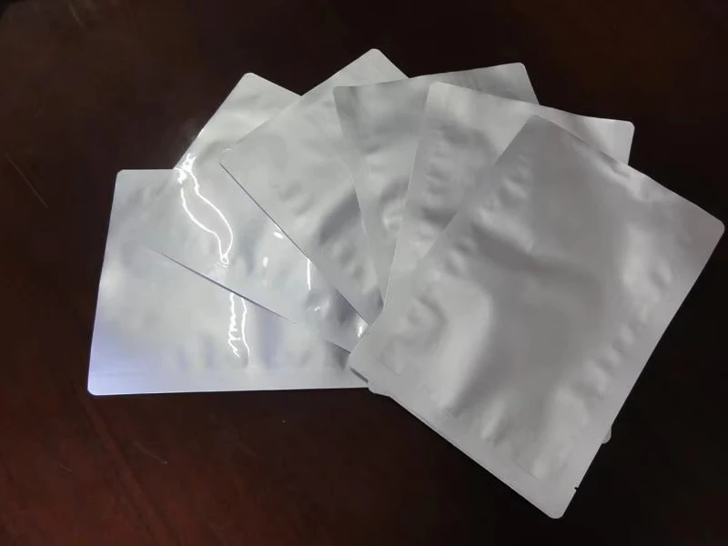 Recyclable aluminum foil packaging film for sustainable food packaging.