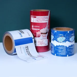 Fully Automatic Packaging Aluminum Foil Composite Roll Film FDA Food Grade Solid Beverage Packaging Film Printing Customization