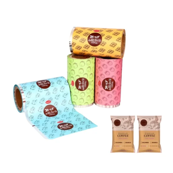 Custom Printed Aluminium Foil Laminated Flexible Plastic Film Rolls Candy Snacks Potato Chips Food Sachet Packaging Roll Film - Image 3
