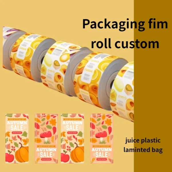 Custom Printed Aluminium Foil Laminated Flexible Plastic Film Rolls Candy Snacks Potato Chips Food Sachet Packaging Roll Film - Image 4