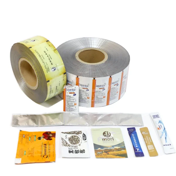 Aluminum Foil Roll Film for Food Packaging
