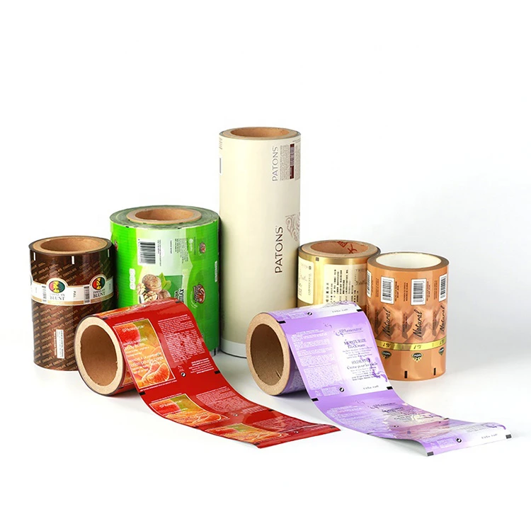 color printing quality check on packaging film rolls before slitting and rewinding