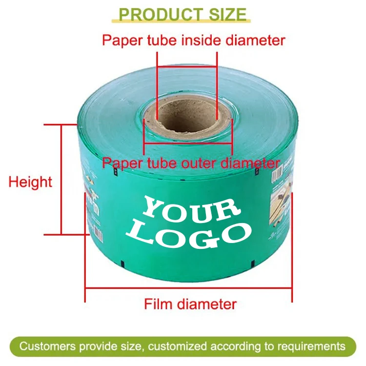 PET BOPP food packaging film roll with high barrier layer for freshness protection